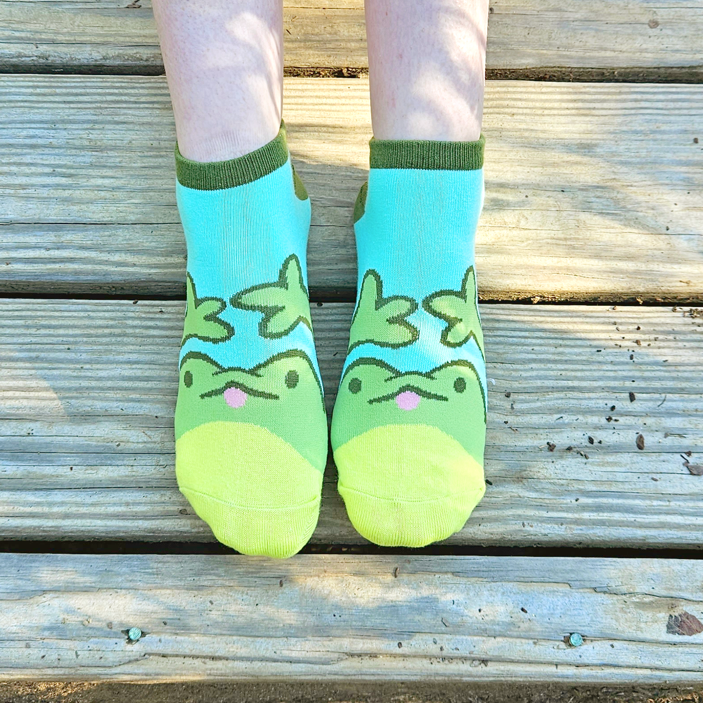 Frog Friend Ankle Socks - Concordia Style Boutique