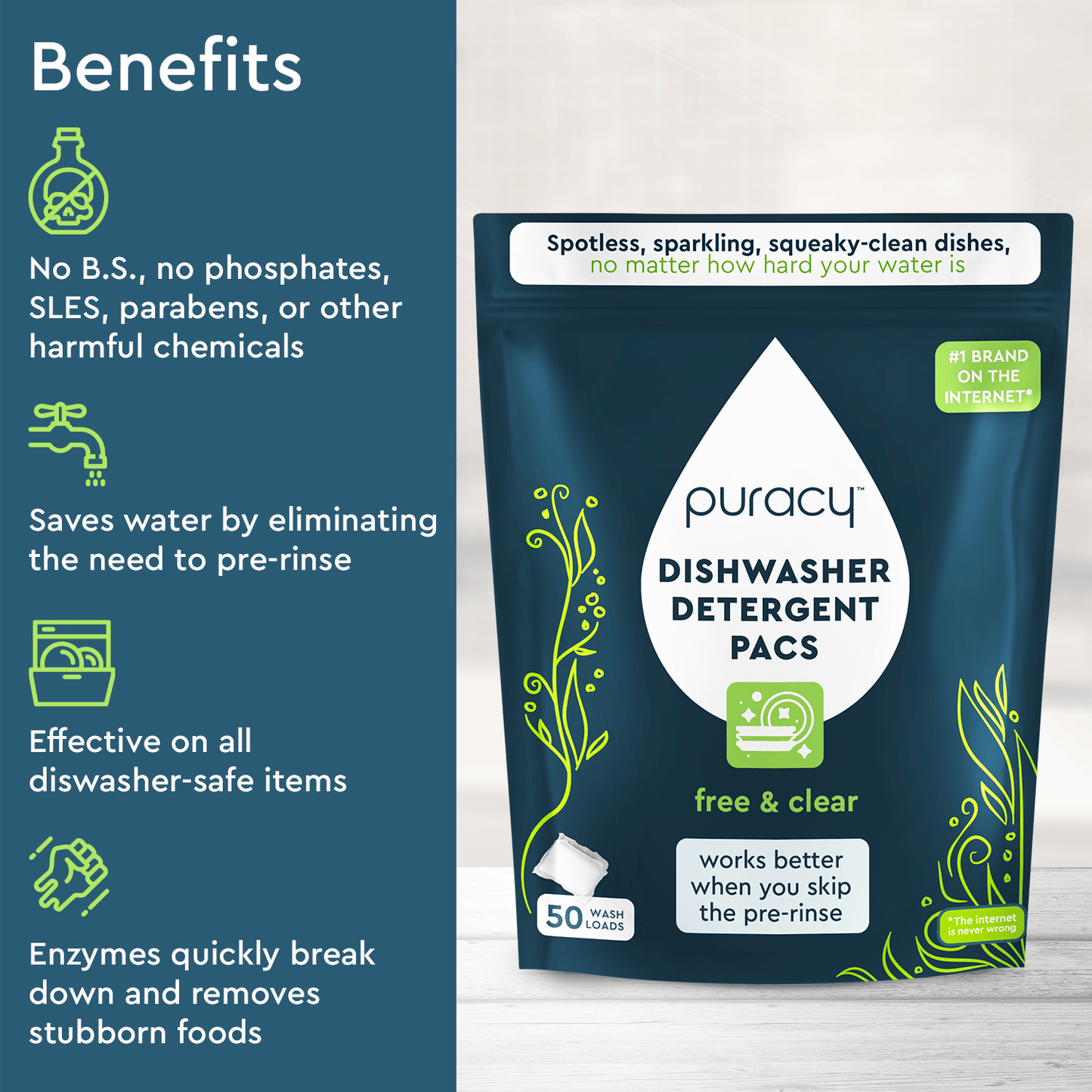 Dishwasher Detergent Pods - Concordia Style Boutique