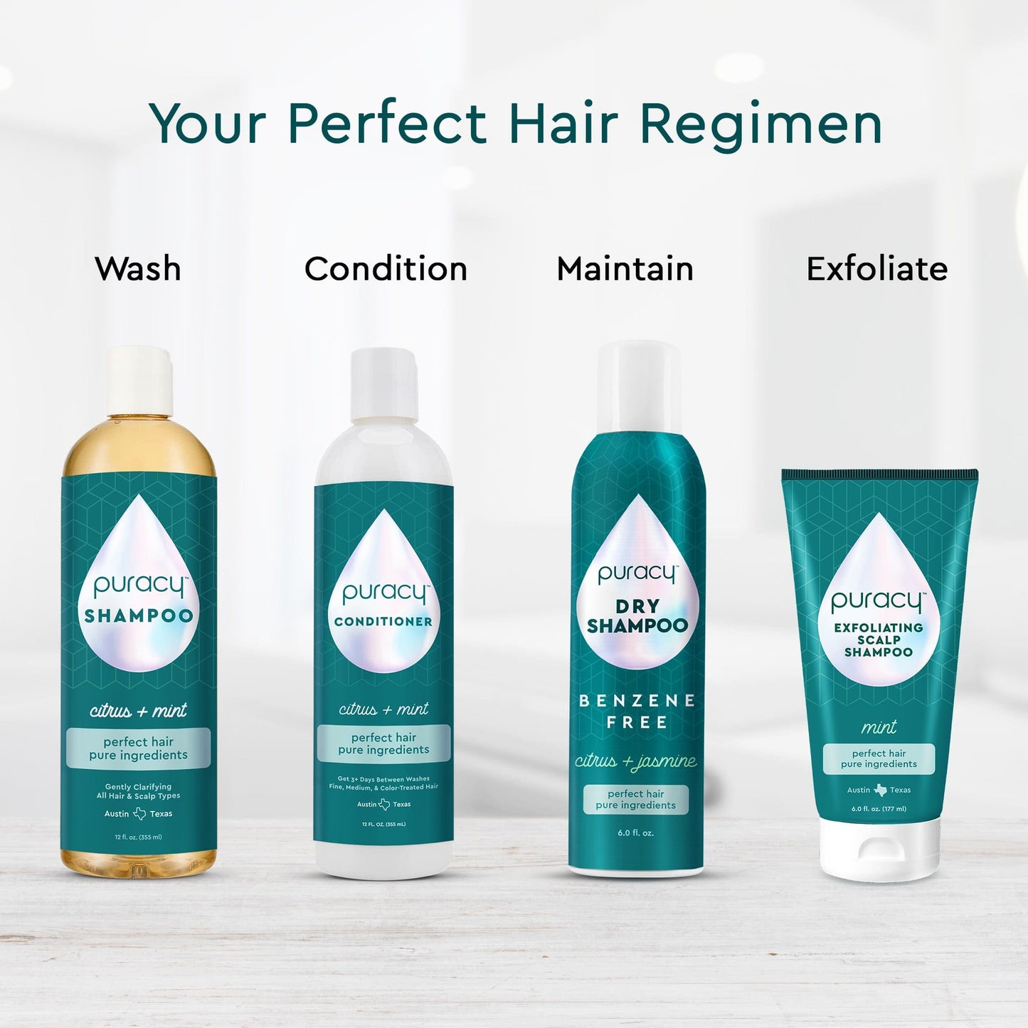 Dry Shampoo (Benzene & Silicone-Free, Color-Safe) - Concordia Style Boutique