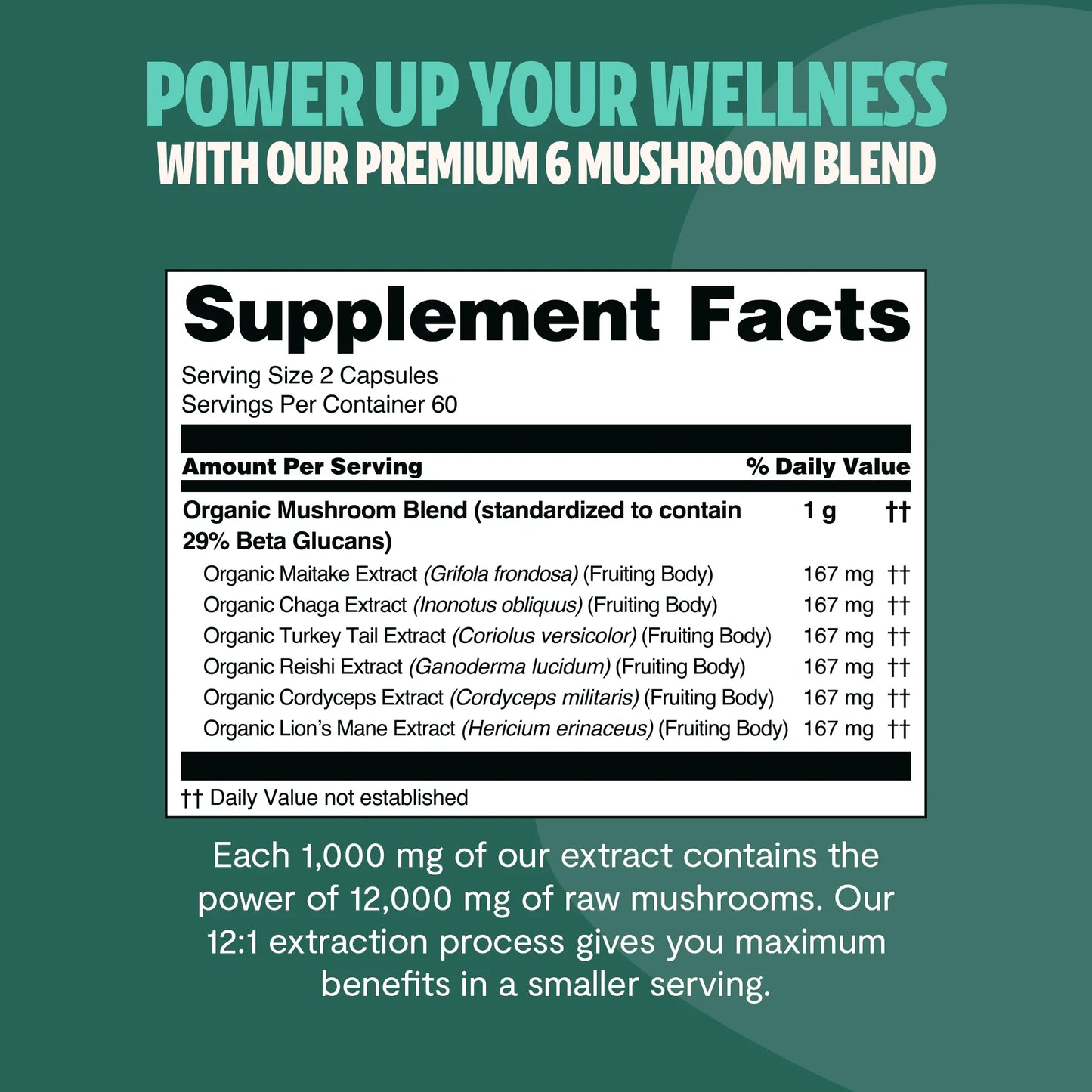 Ultimate Mushroom Complex Capsules - Concordia Style Boutique