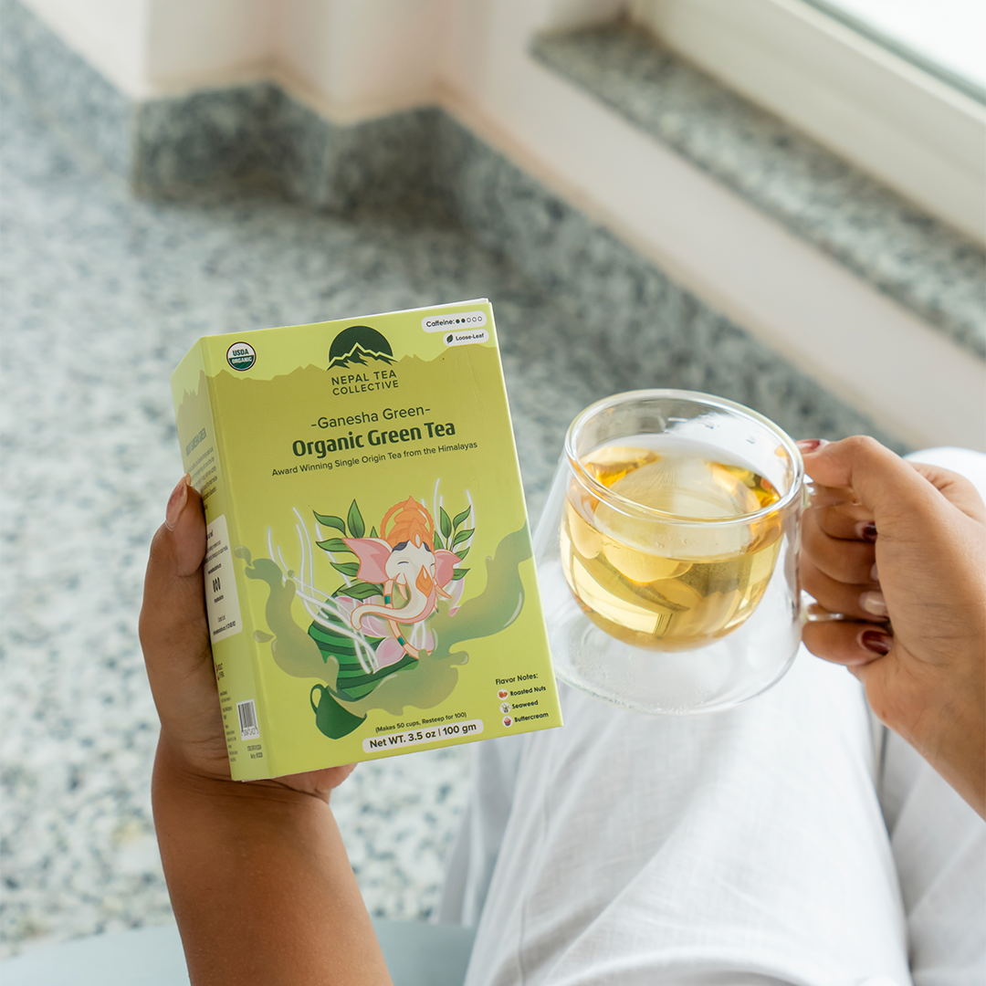 Ganesha Green - Organic Green Tea - Concordia Style Boutique