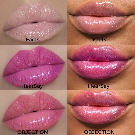 Emily D. Baker X Gerard Cosmetics®️ 3 Lip Gloss Set Allegations & Shade Collection