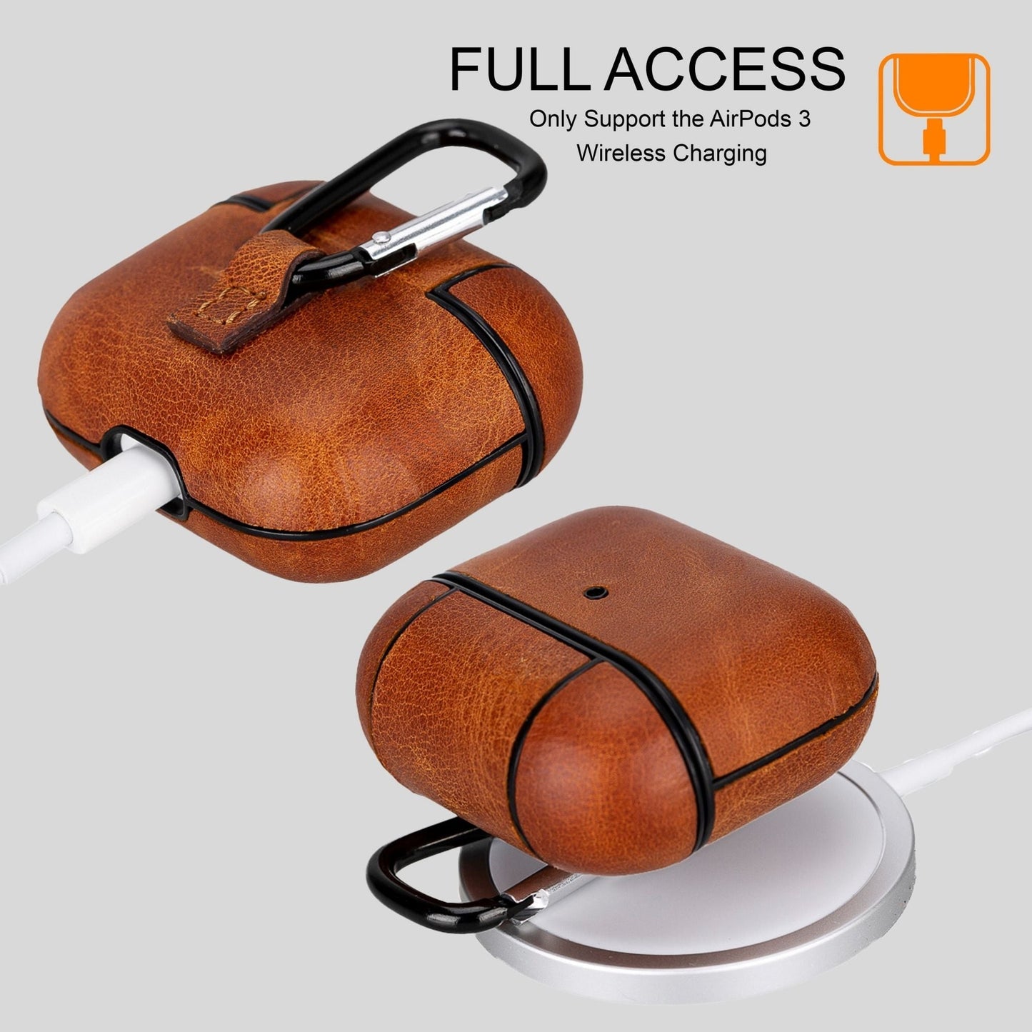 Gillette Leather Case for AirPods 3 - Concordia Style Boutique
