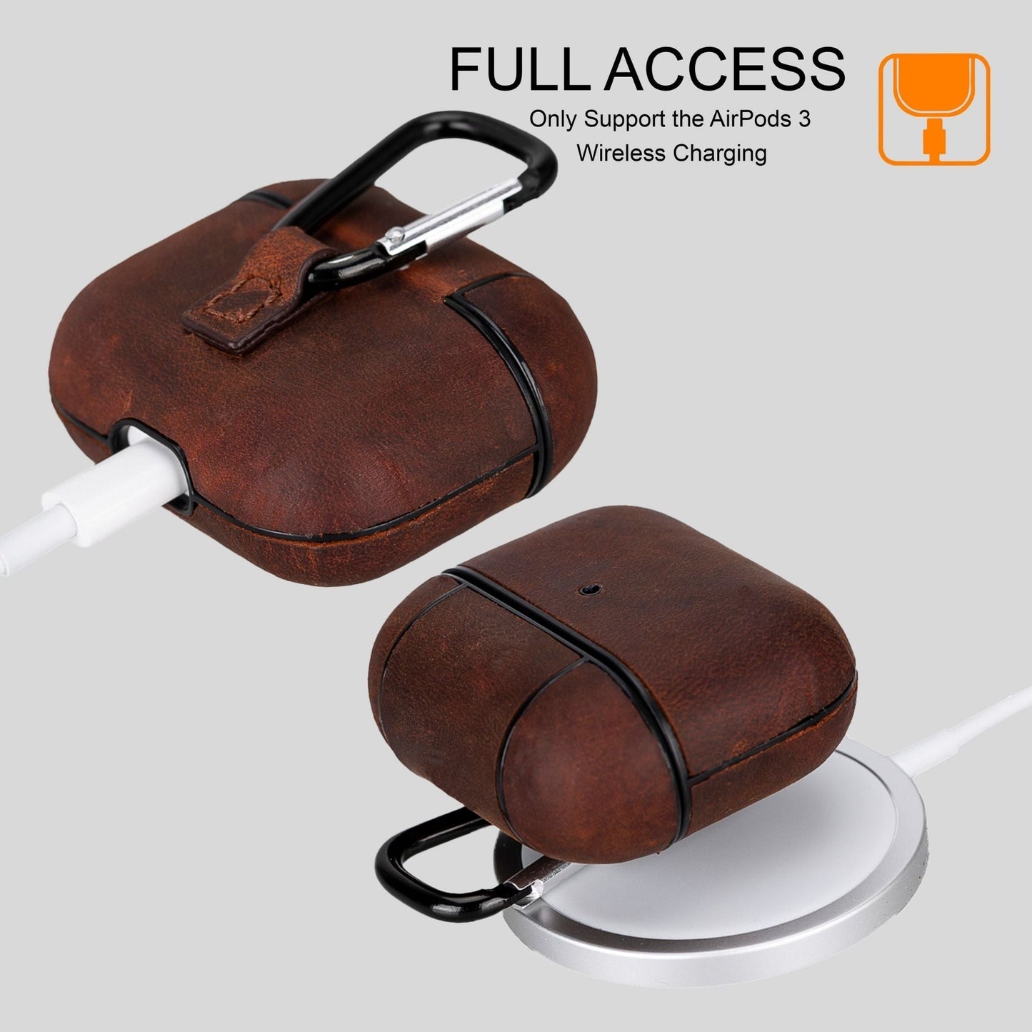 Gillette Leather Case for AirPods 3 - Concordia Style Boutique