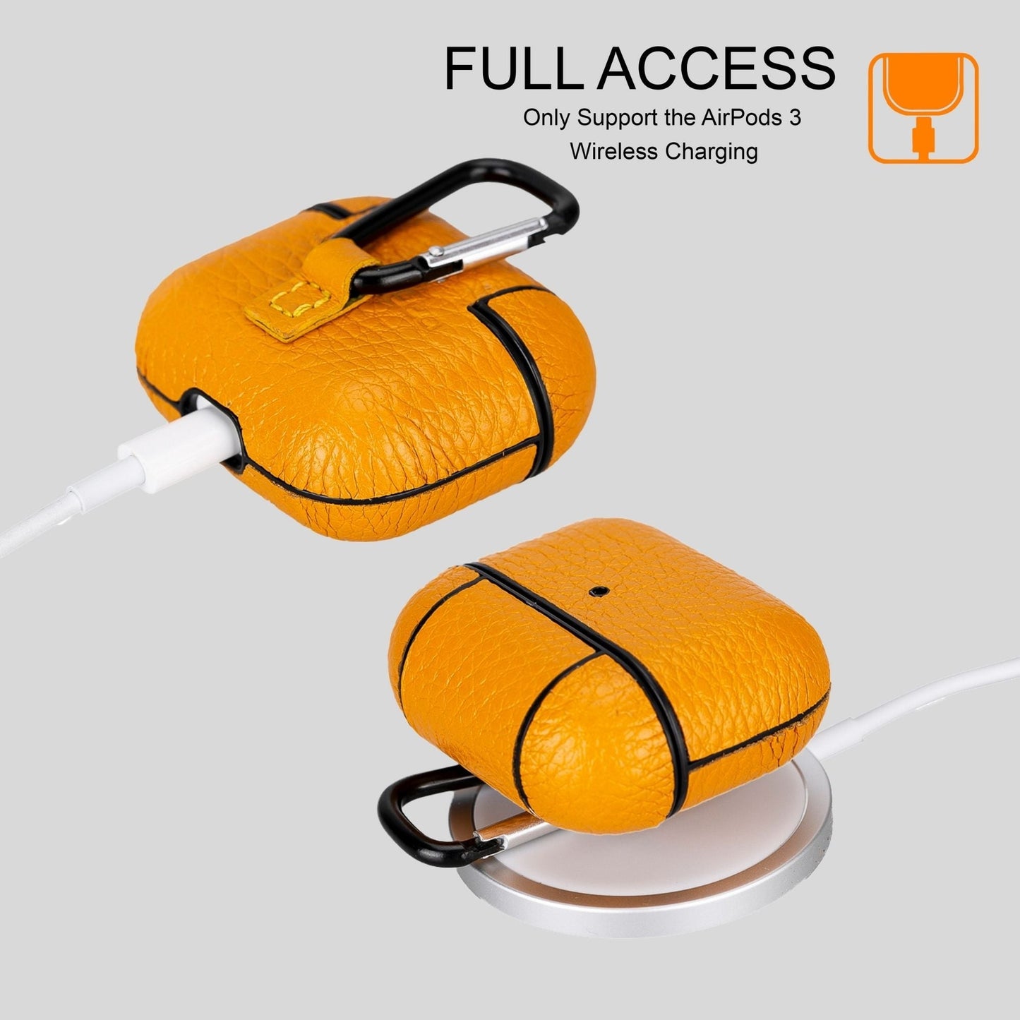 Gillette Leather Case for AirPods 3 - Concordia Style Boutique