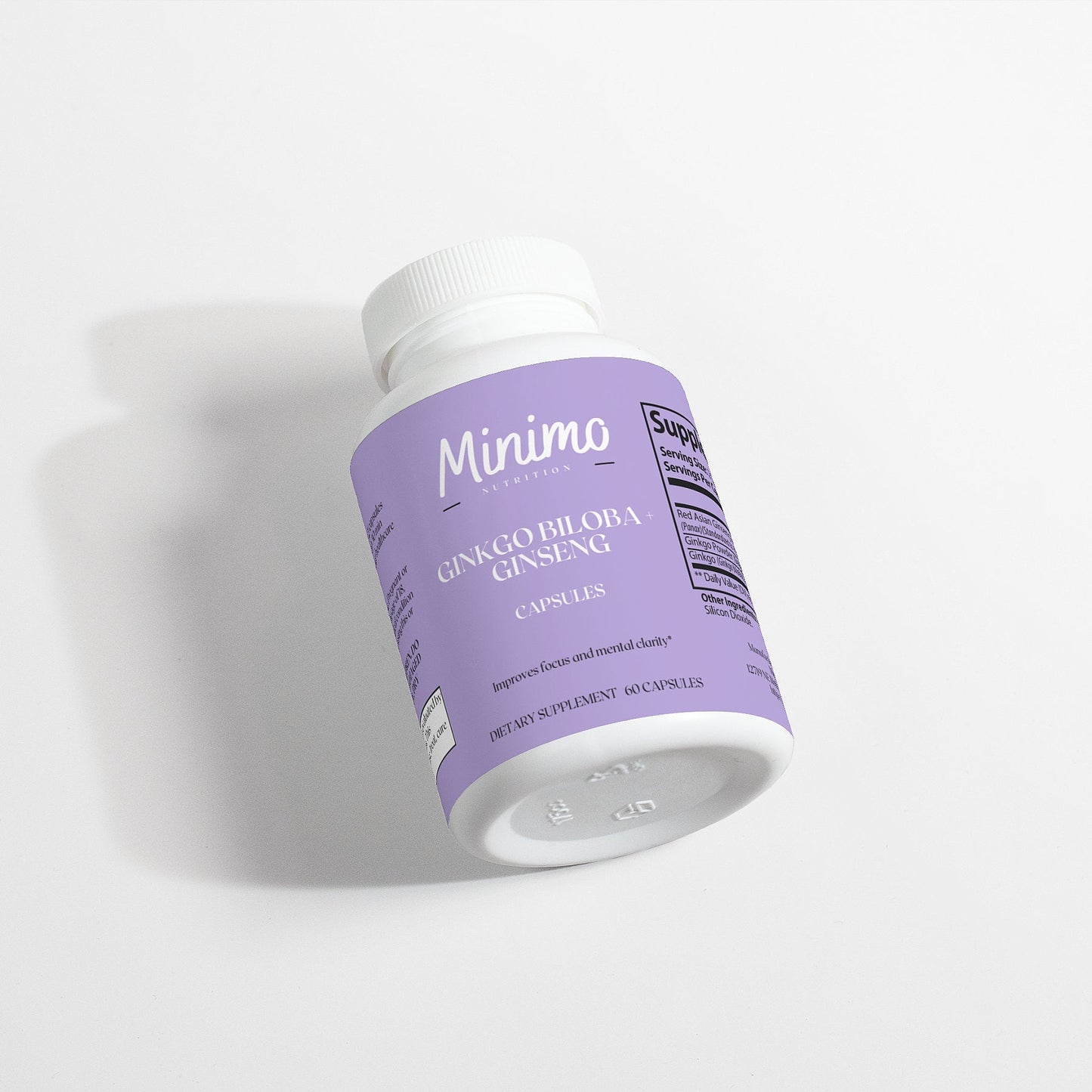 Ginkgo Biloba + Ginseng, 60 ct. - Concordia Style Boutique