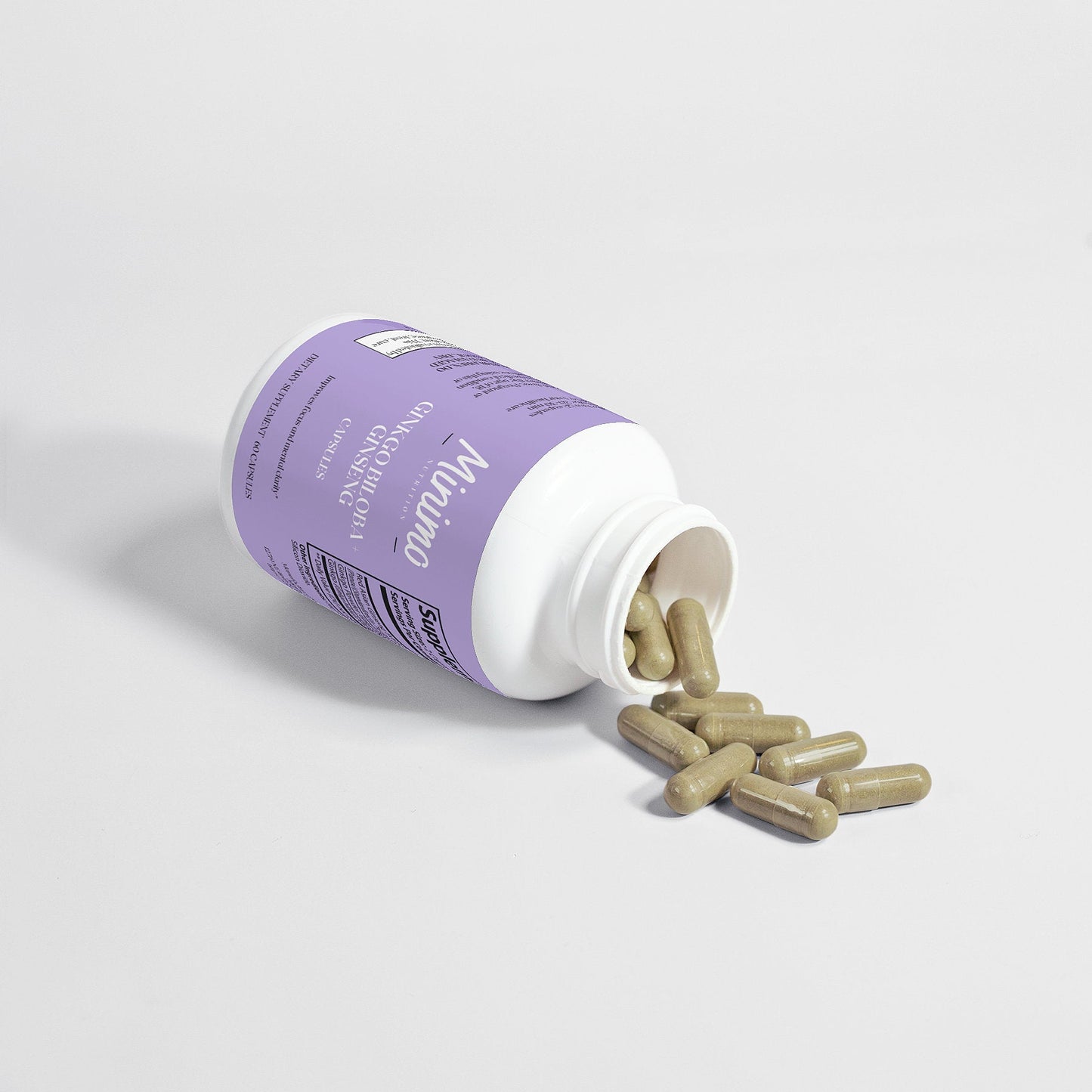 Ginkgo Biloba + Ginseng, 60 ct. - Concordia Style Boutique