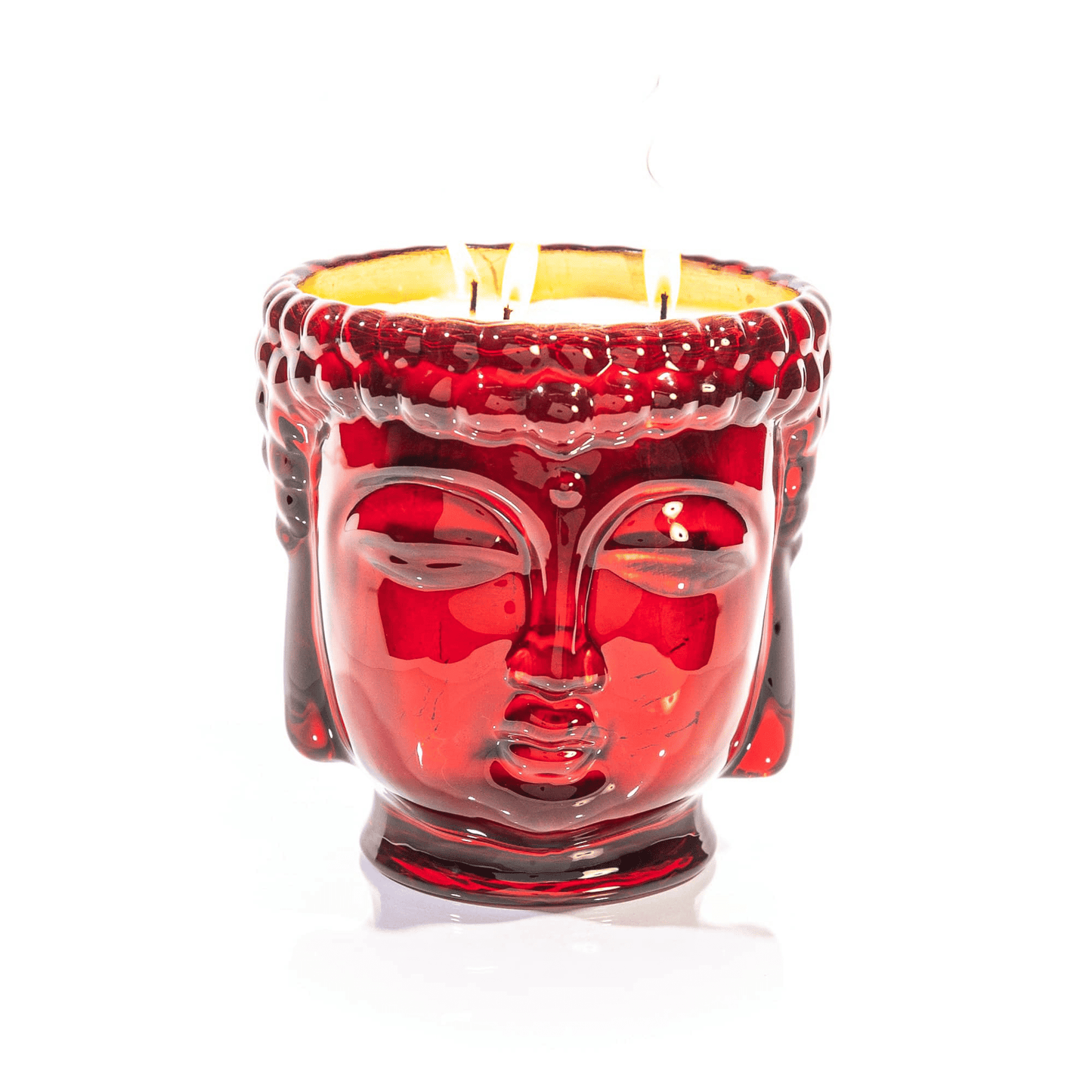Elizabeth II | 24K Gold Ruby Red Glass Buddha Royale - Concordia Style Boutique
