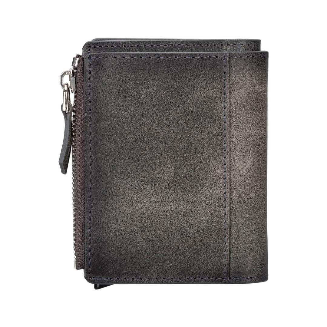 Glenrock Genuine Cowhide Leather Pop Up Card Holder Wallet - Concordia Style Boutique
