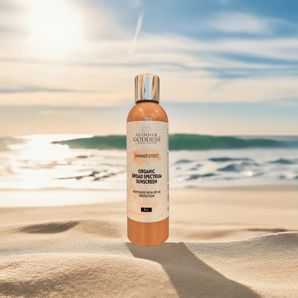 Goddess Glow Shimmer Suntan Lotion SPF 40 - Reef-Safe Radiance - Concordia Style Boutique