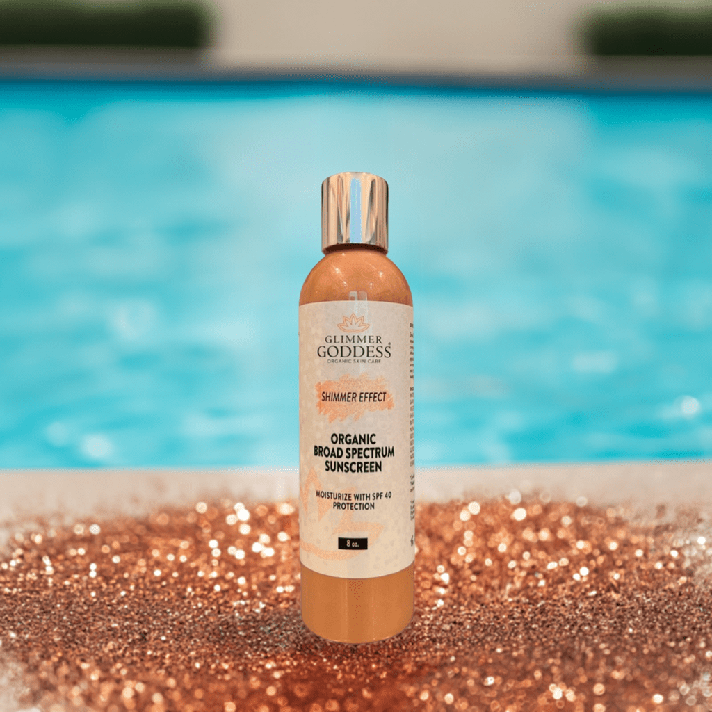 Goddess Glow Shimmer Suntan Lotion SPF 40 - Reef-Safe Radiance - Concordia Style Boutique