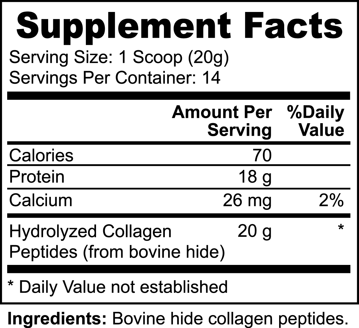 Grass-Fed Hydrolyzed Collagen Peptides, 9.9 oz - Concordia Style Boutique