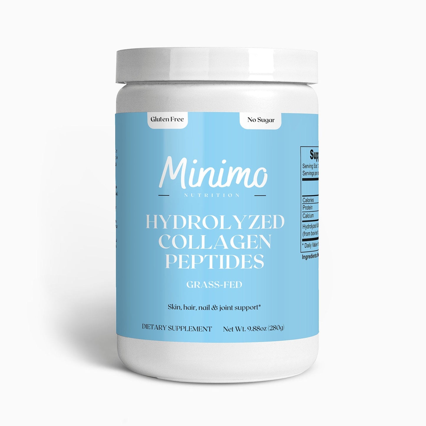 Grass-Fed Hydrolyzed Collagen Peptides, 9.9 oz - Concordia Style Boutique
