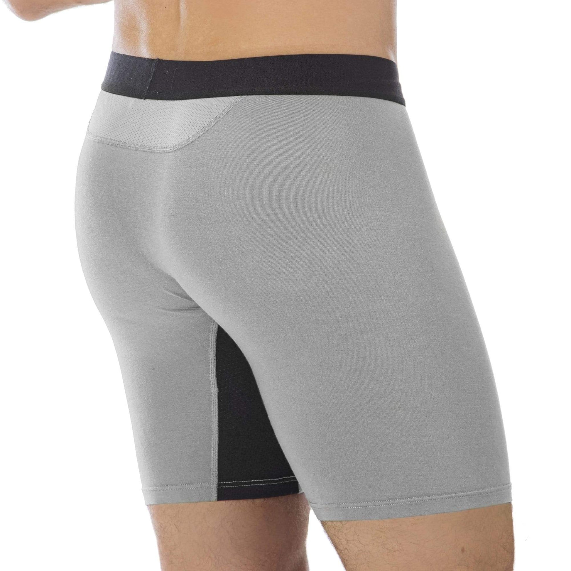 Soft Bamboo Boxer Briefs with Anti-Chafing Glide Zone - Concordia Style Boutique