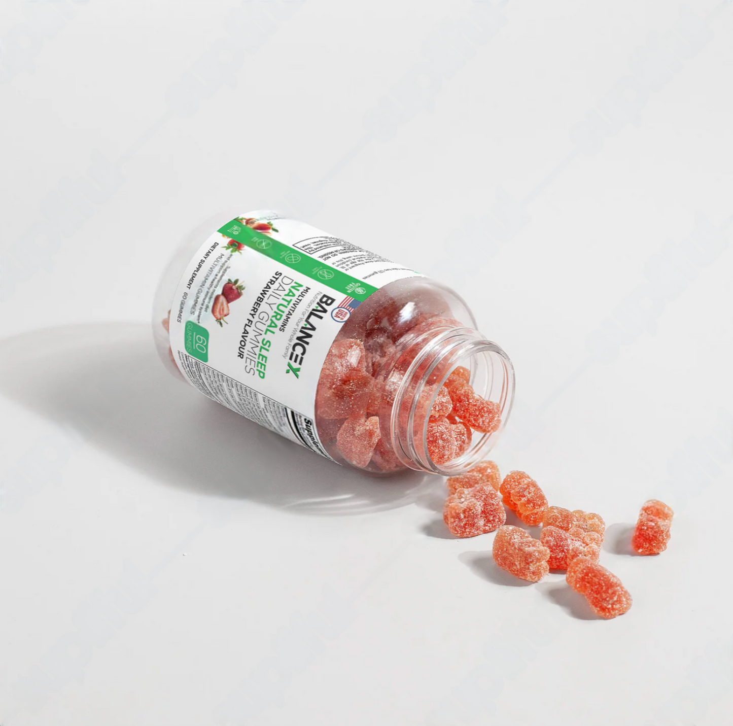 Multivitamin Natural Sleep VitaBears Daily Gummies (Strawberry Flavour)