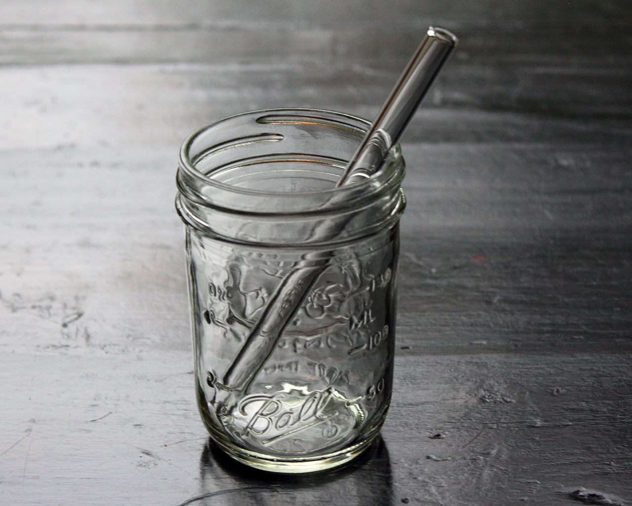 8 Pack Combo Glass Straws for Mason Jars + Cleaner - Concordia Style Boutique