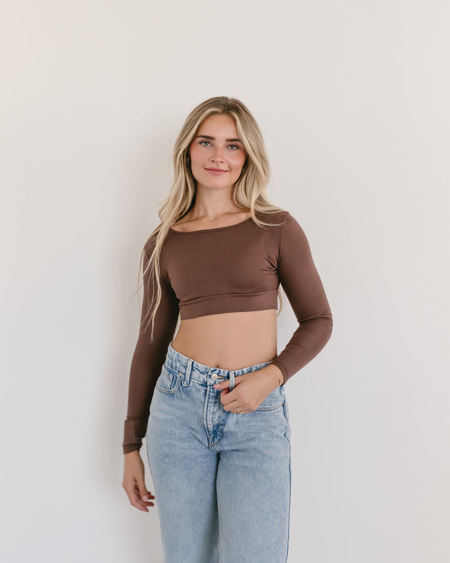 Classic Long Sleeve Halftee - Concordia Style Boutique