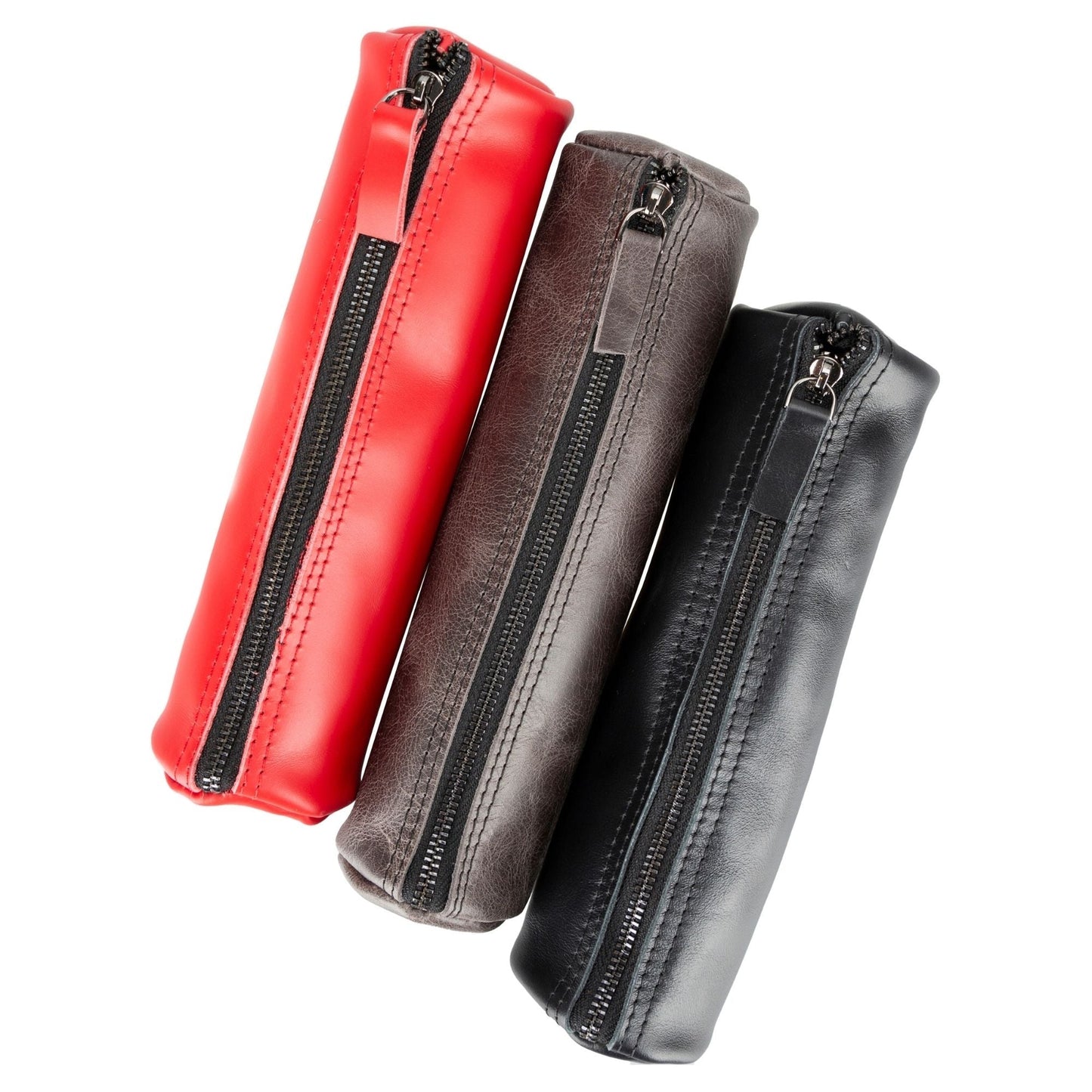 Handmade Genuine Cow Leather Pencil Case - Concordia Style Boutique