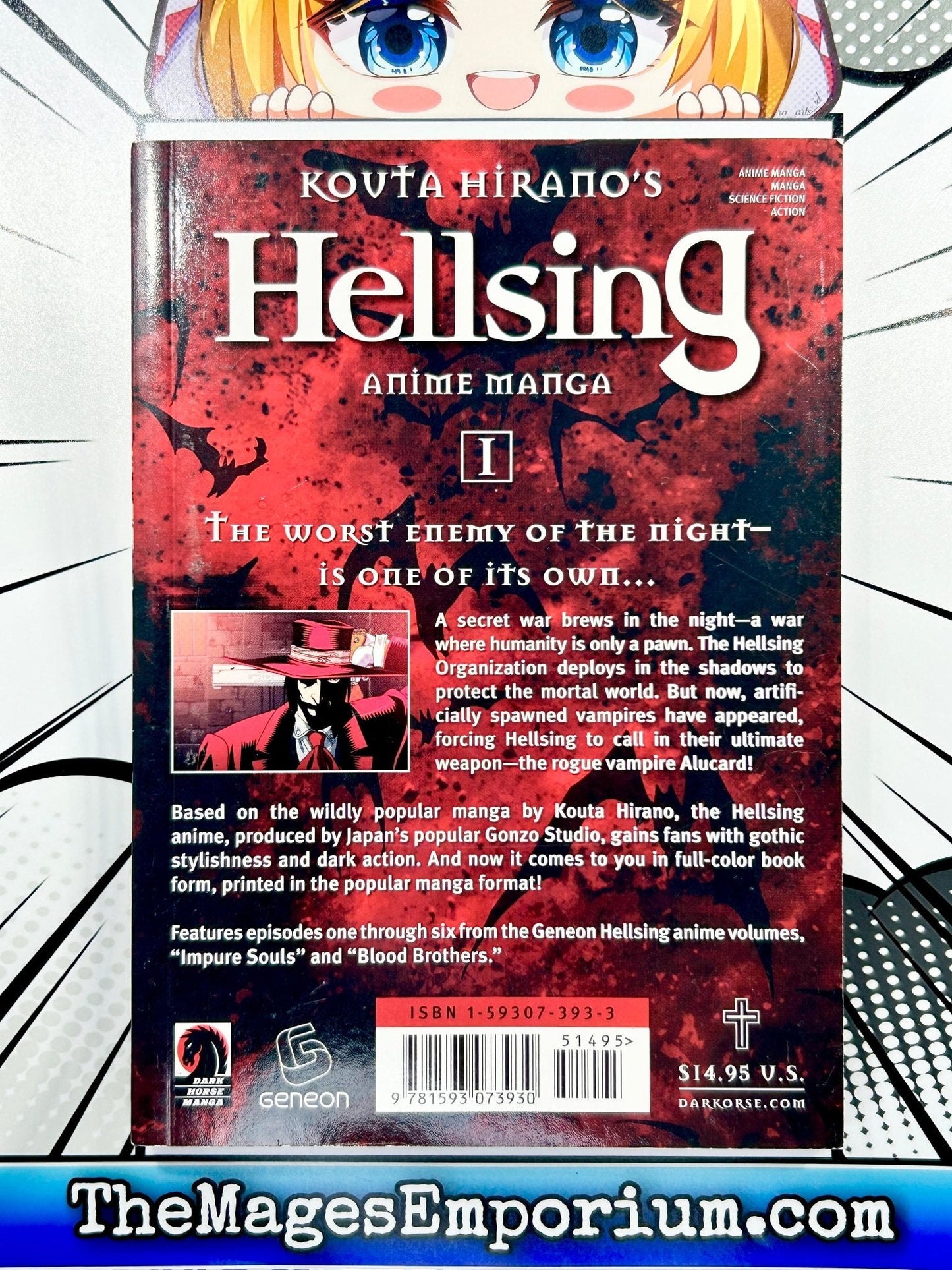 Hellsing Anime Manga Vol 1