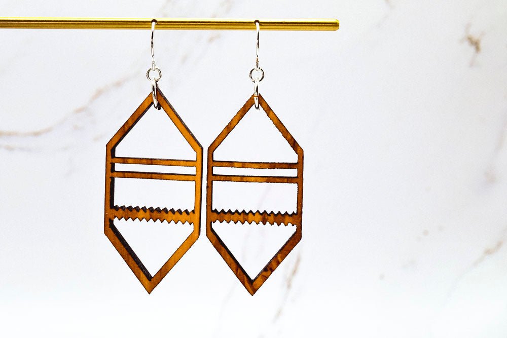 Hexagonal Earrings - Concordia Style Boutique