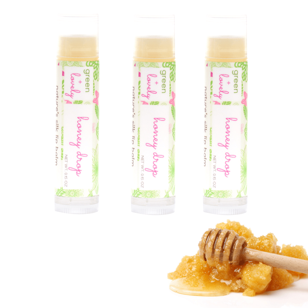 Honey Drop /// Summer Organic Lip Balm Butter for Intense Moisture - Beauty Gift - Concordia Style Boutique