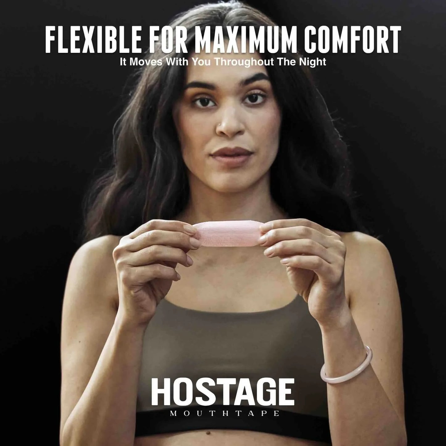 Hostage Mouth Tape - Reduces Snoring and; Enhances Sleep Quality