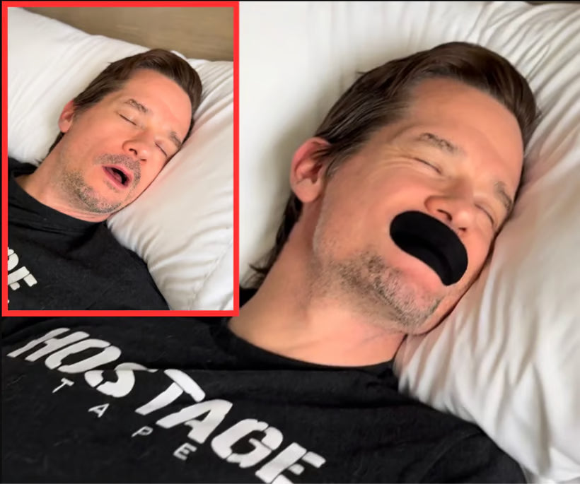 Hostage Mouth Tape - Reduces Snoring and; Enhances Sleep Quality