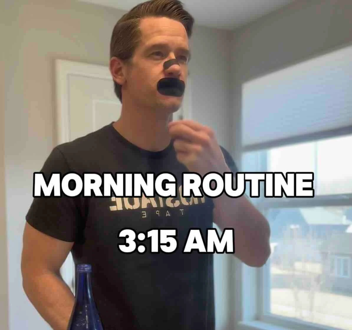 Hostage Mouth Tape - Reduces Snoring and; Enhances Sleep Quality