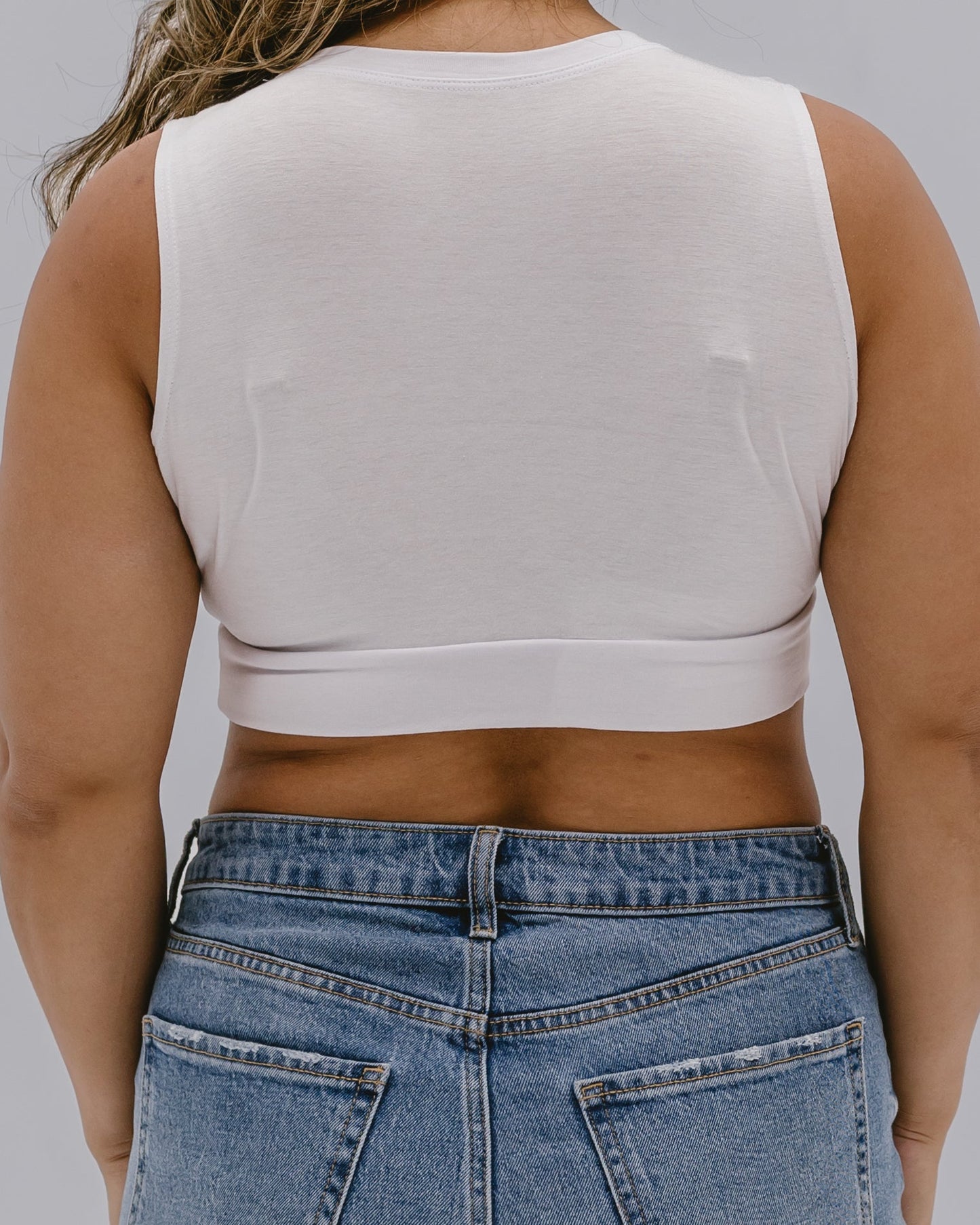 Crew Neck Tank Halftee - Concordia Style Boutique