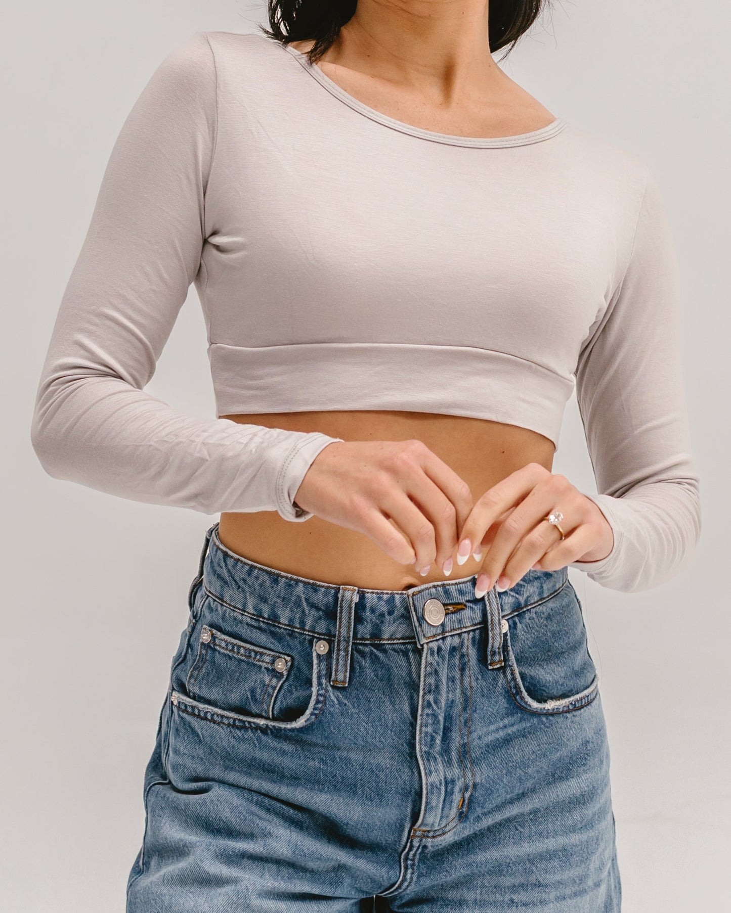 Classic Long Sleeve Halftee - Concordia Style Boutique