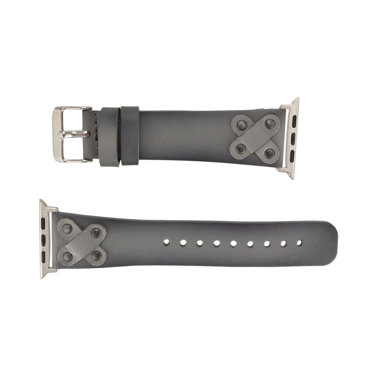 Hulett Leather Bands for Apple Watch 9, Ultra 2 & SE - Concordia Style Boutique