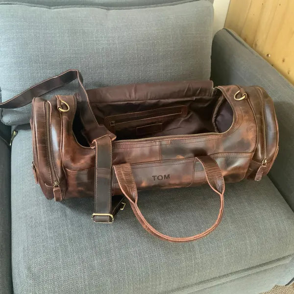 Textured Carter Duffel - Concordia Style Boutique