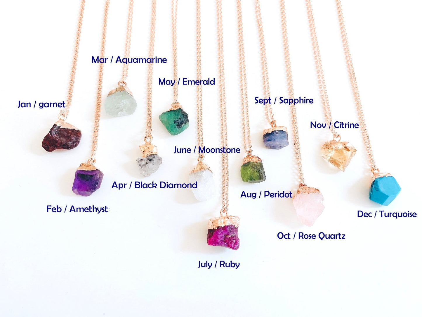 BIRTHSTONE NECKLACE - Concordia Style Boutique