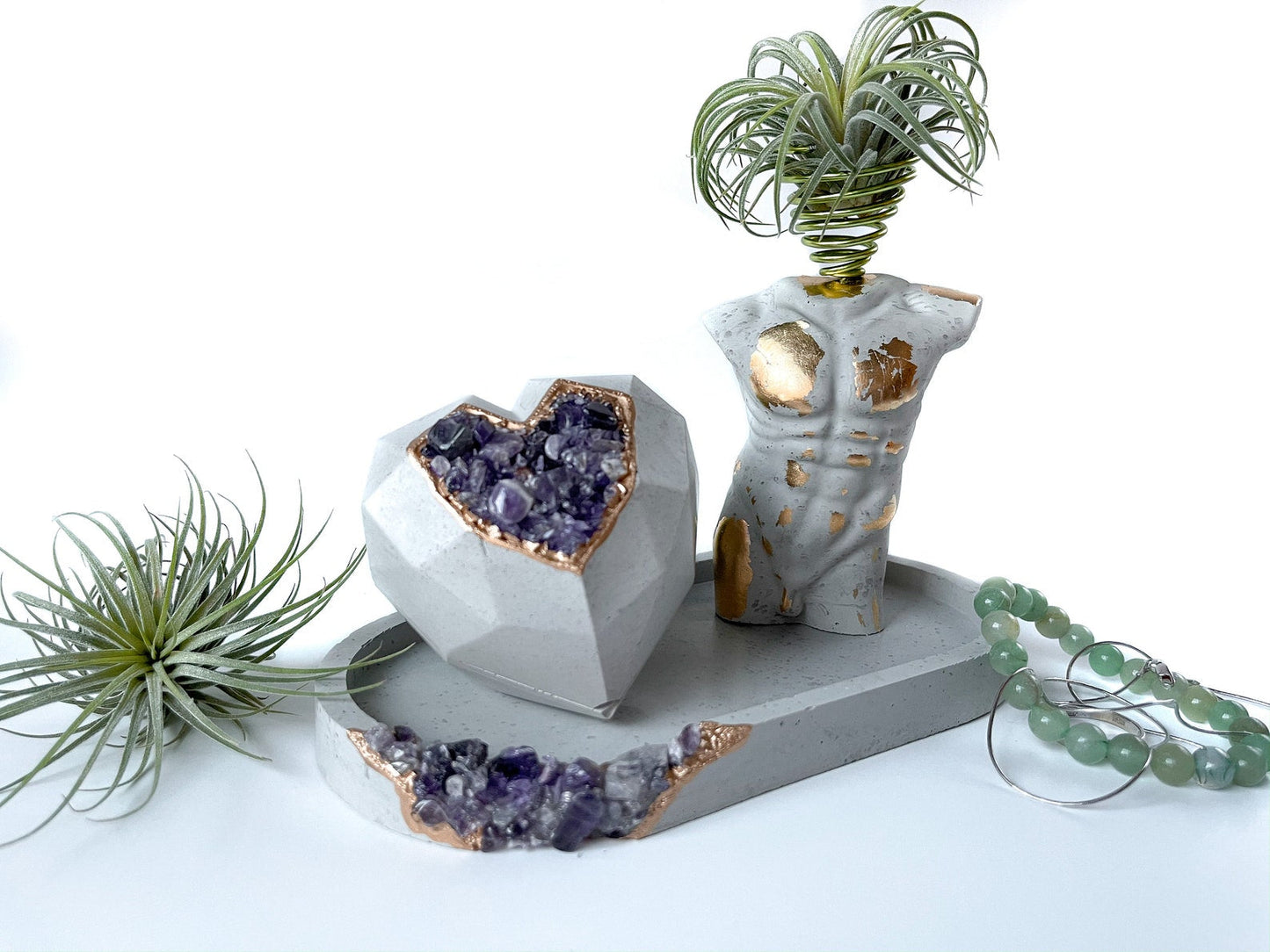 MALE BODY AIR PLANT HOLDER - Concordia Style Boutique