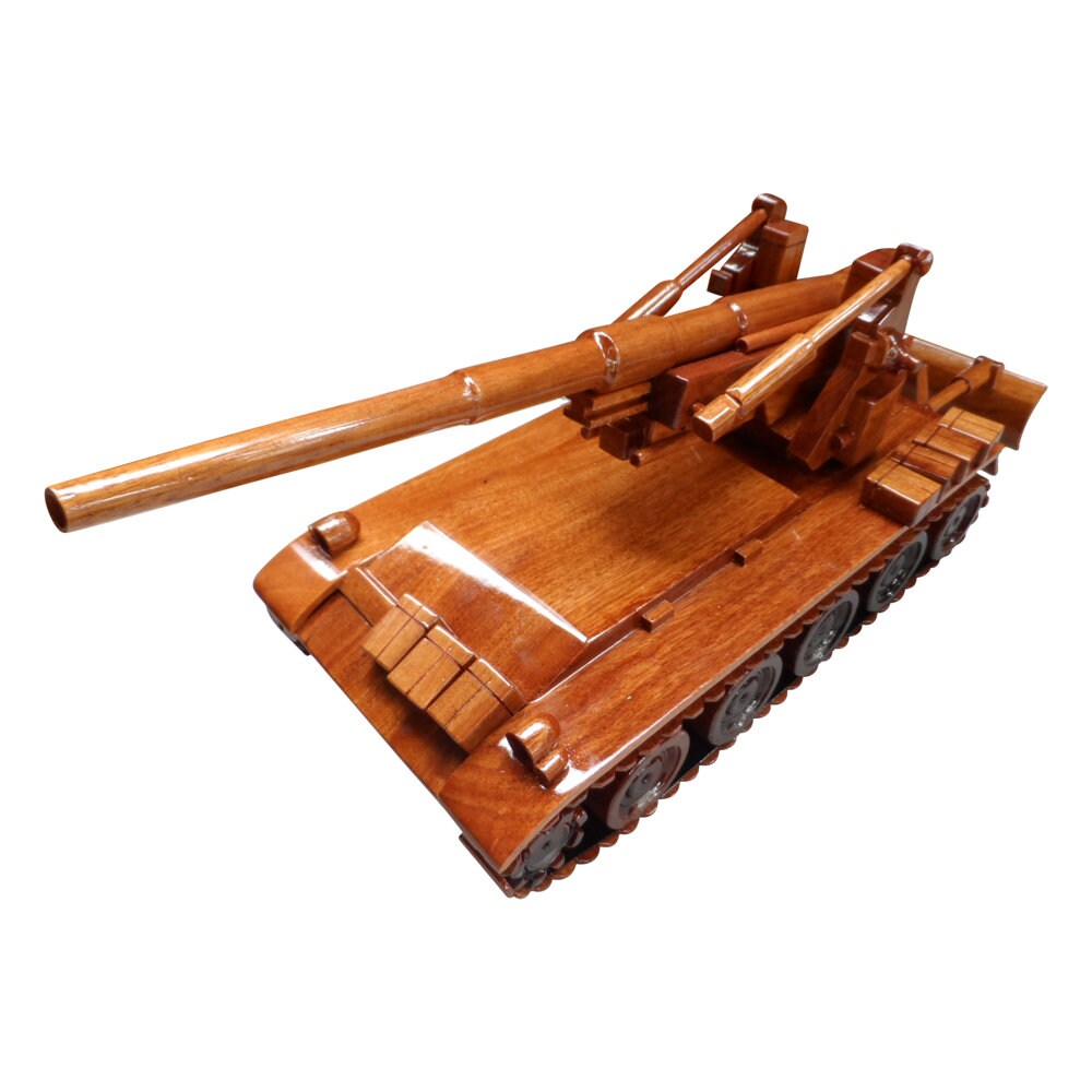 M110 Howitzer Cannon Mahogany wood model