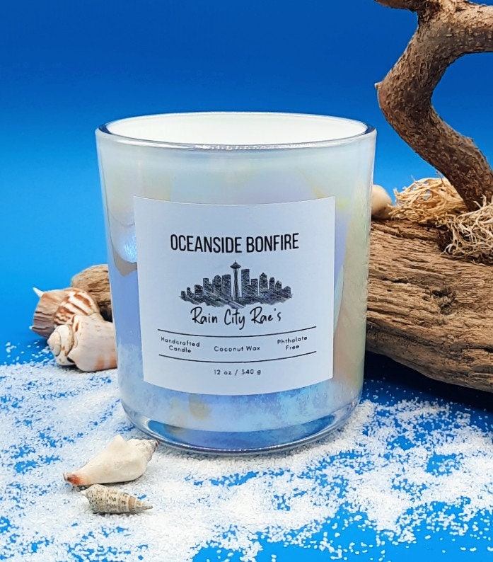 Oceanside Bonfire 13 oz Luxury Candle
