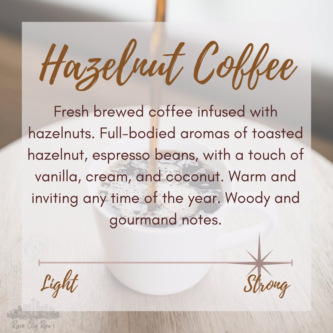 Hazelnut Coffee 8 oz Signature Candle