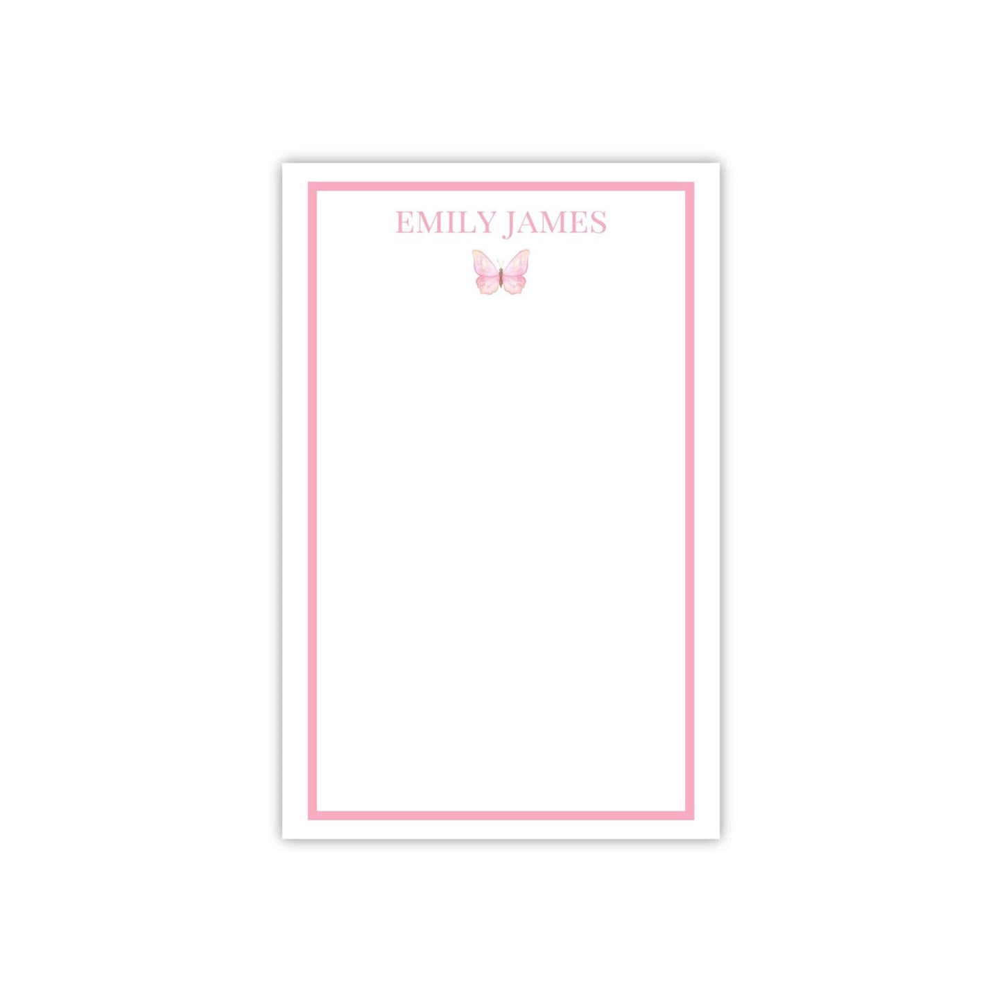Butterfly Notepad - Pink or Blue