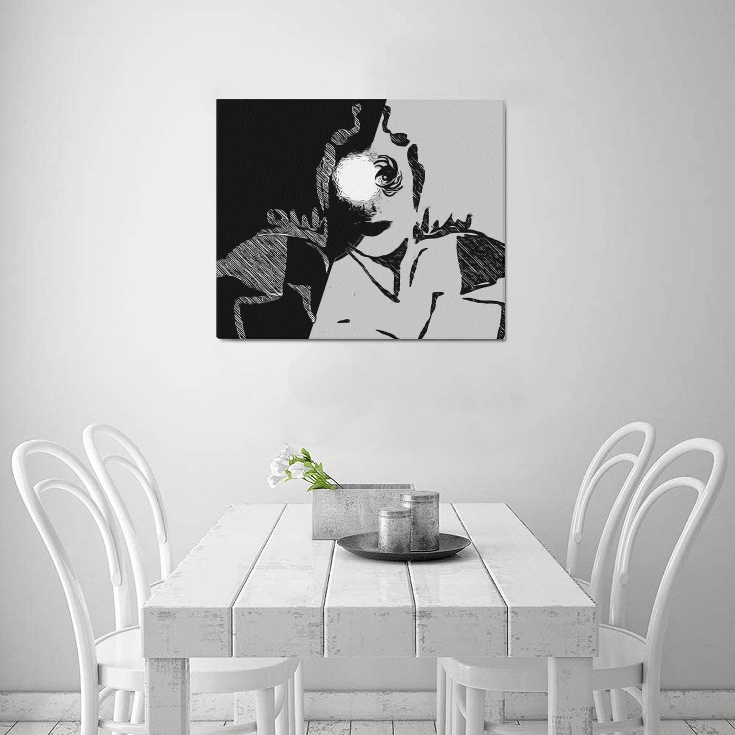 Frame Canvas Print - 24"x20" - Made in the USA -"I See You" - All-Over Printing - Premium Artwork from Concordia Style Boutique - Just $46.52! Shop now at Concordia Style Boutique