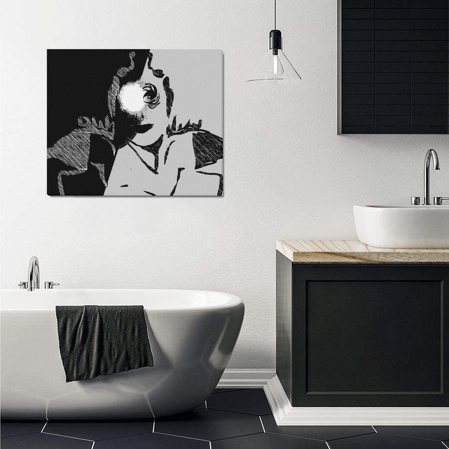 Frame Canvas Print - 24"x20" - Made in the USA -"I See You" - All-Over Printing - Premium Artwork from Concordia Style Boutique - Just $46.52! Shop now at Concordia Style Boutique