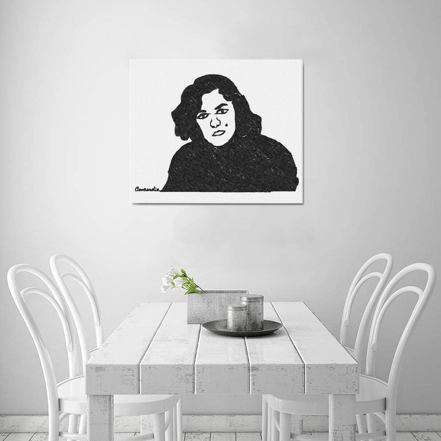 Frame Canvas Print - 24"x20" - Made in the USA - "Don't Mess with Me!" - All-Over Printing - Premium Artwork from Concordia Style Boutique - Just $46.52! Shop now at Concordia Style Boutique