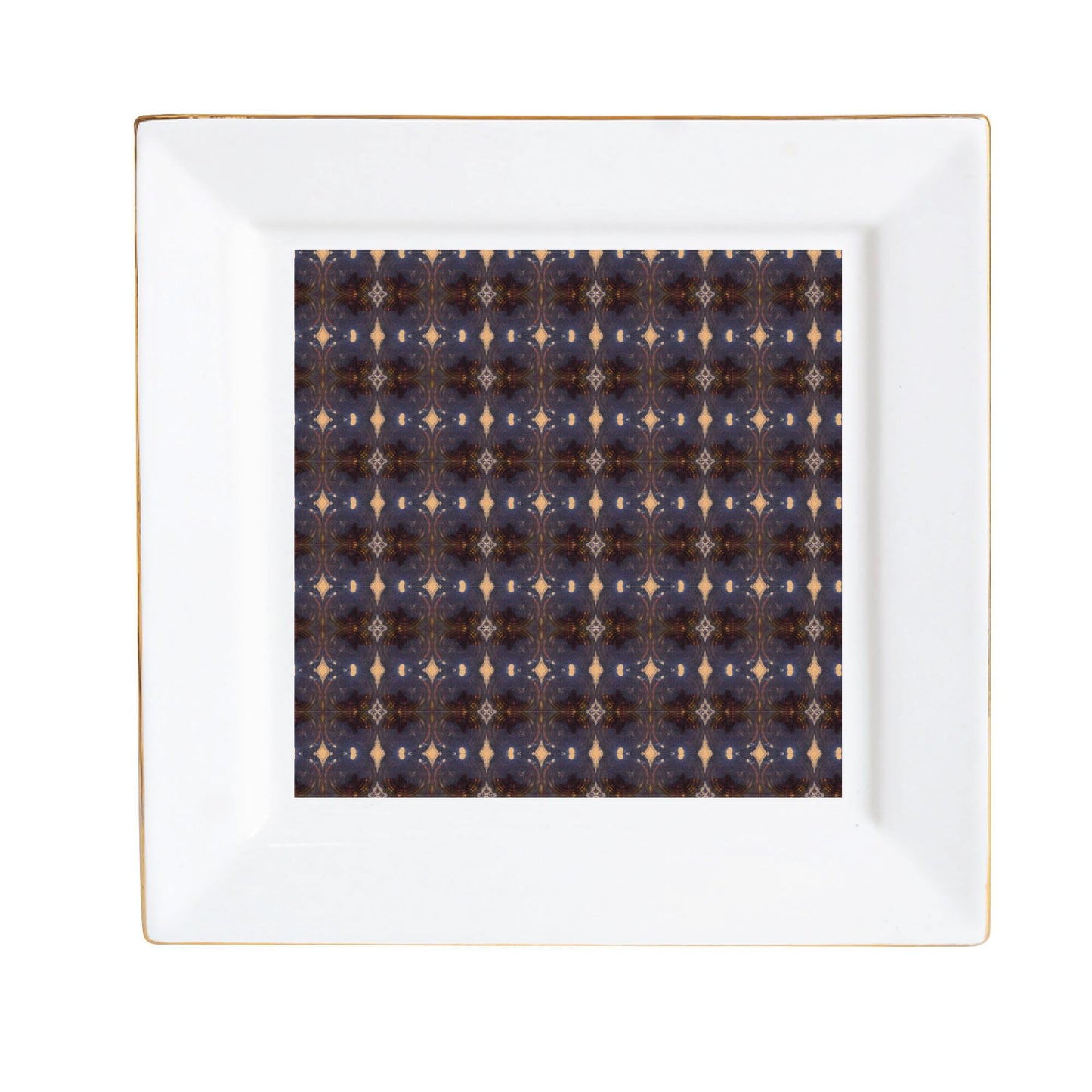 Custom Ceramic Square Dinner Plates Appetizer Plates 1 Pc , 2 Pcs, and 4 Pcs - "Vintage" - Premium Dinner Plate from Concordia Style Boutique - Just $24.78! Shop now at Concordia Style Boutique