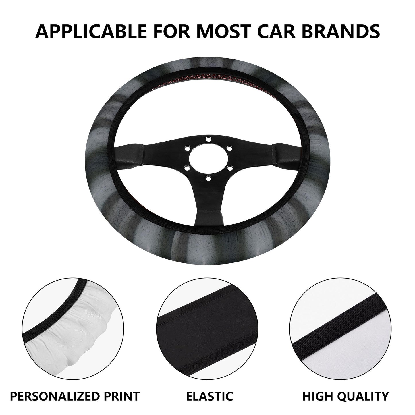Car Steering Wheel Cover - "The Alien" - Premium Vehicle Steering Wheel Covers from Concordia Style Boutique - Just $27.78! Shop now at Concordia Style Boutique