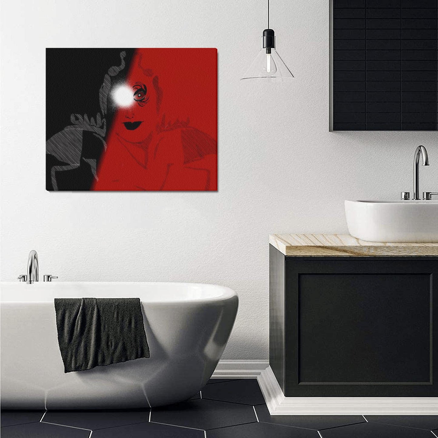 Frame Canvas Print - 24"x20" - Made in the USA - "I See You" - All-Over Printing - Premium Artwork from Concordia Style Boutique - Just $46.52! Shop now at Concordia Style Boutique