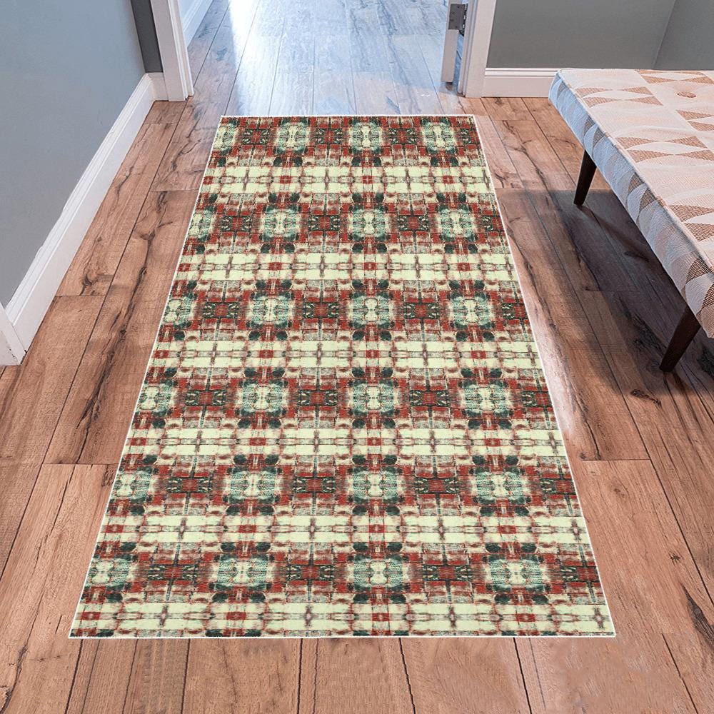 Area Rug 7' x 3.2' - Square Dance" - Premium rug from Concordia Style Boutique - Just $96.76! Shop now at Concordia Style Boutique