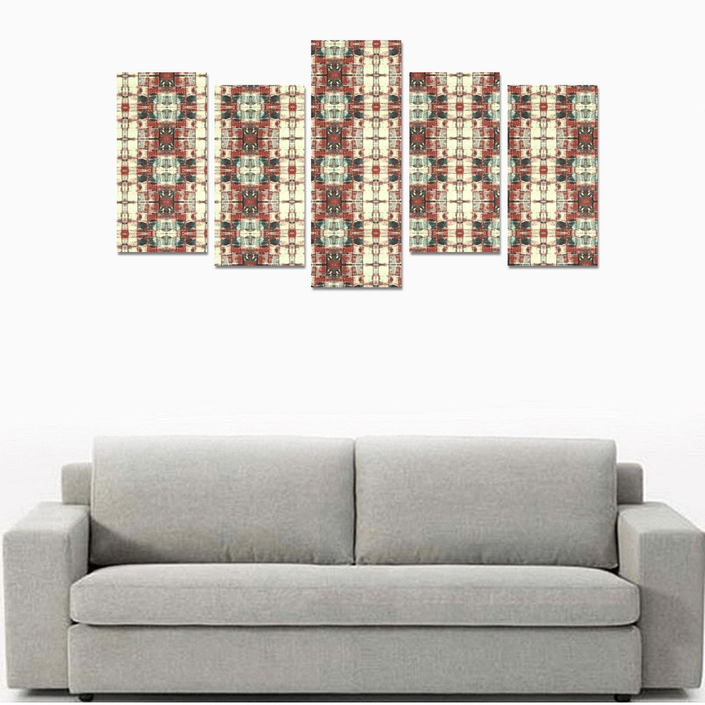 Canvas Wall Art Prints (No Frame) 5-Pieces - "Square Dance" - One-side Printing - Premium Artwork from Concordia Style Boutique - Just $46.34! Shop now at Concordia Style Boutique