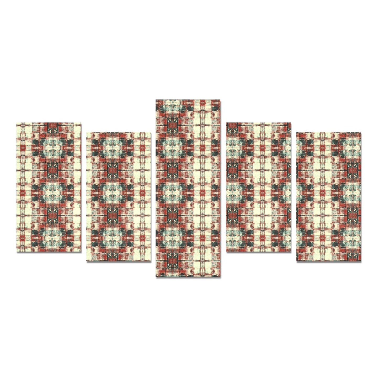 Canvas Wall Art Prints (No Frame) 5-Pieces - "Square Dance" - One-side Printing - Premium Artwork from Concordia Style Boutique - Just $46.34! Shop now at Concordia Style Boutique