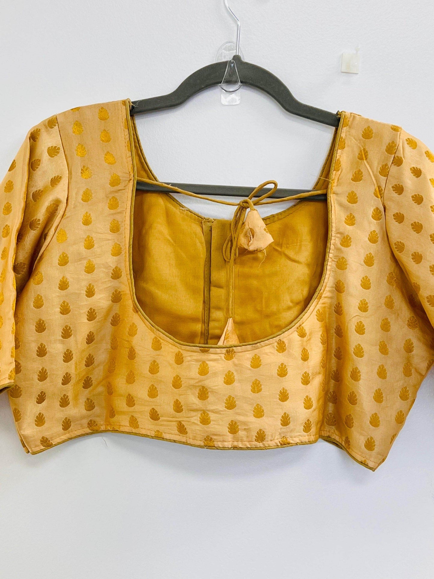 Gold blouse