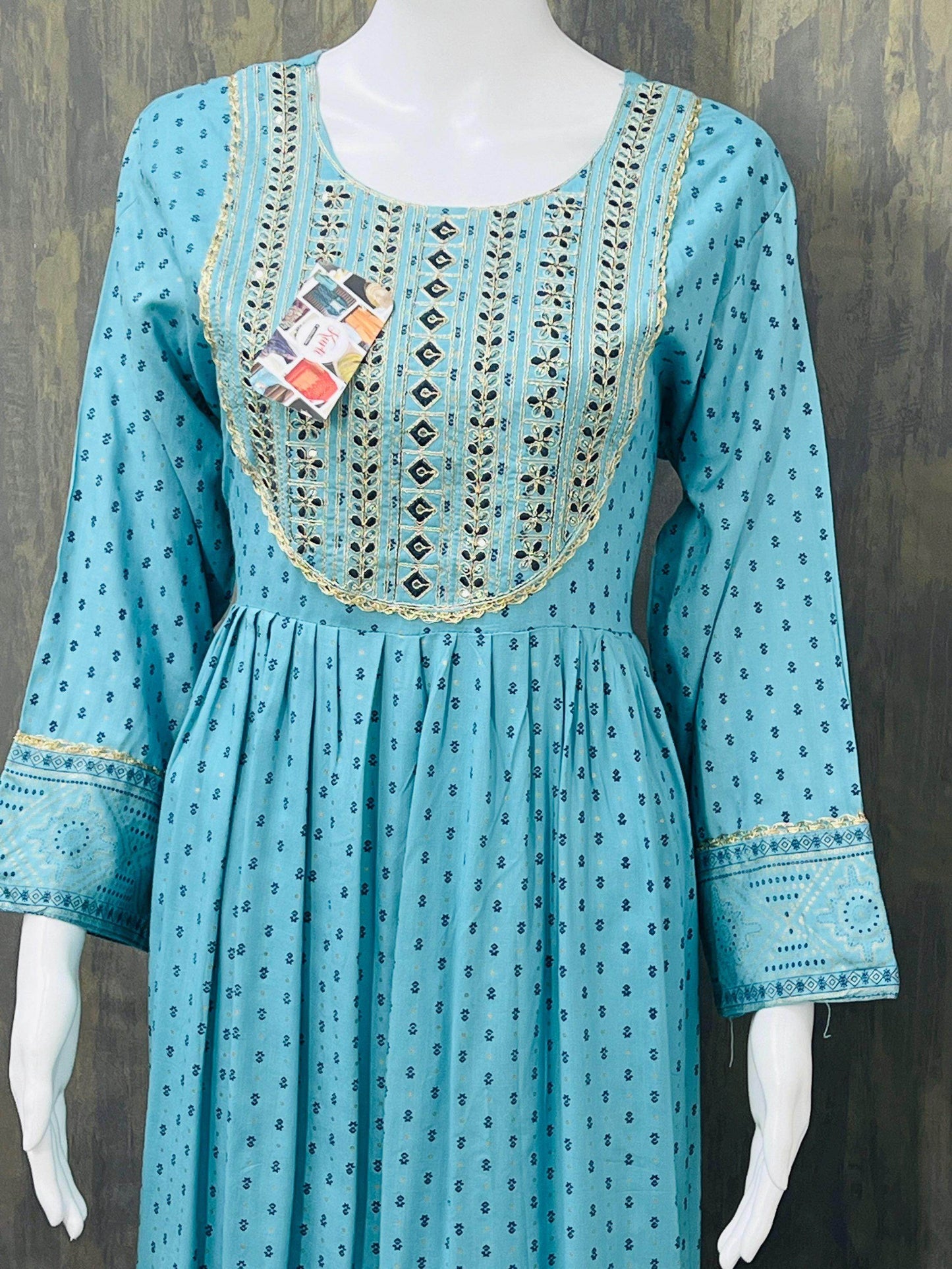 Cotton long kurti