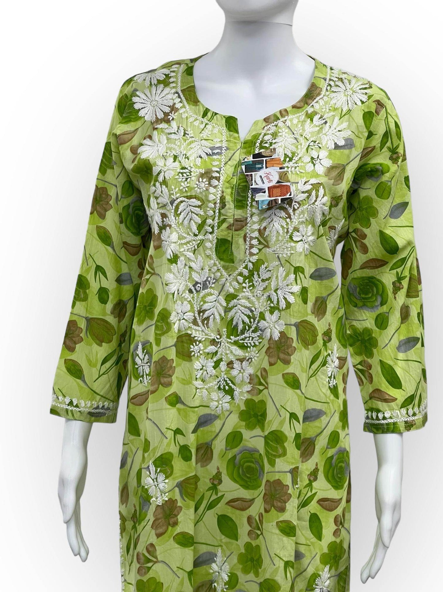 Cotton chikankari kurti : SALE
